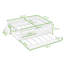 Lit plateforme en bois avec lit gigogne et petit escalier-2044713038-2044713044