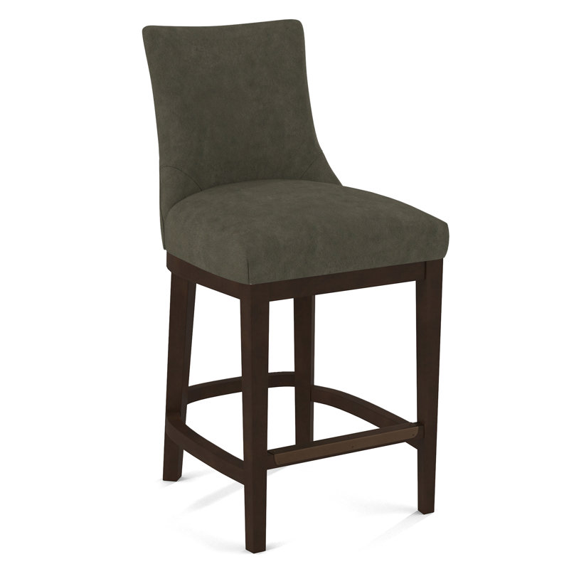 Upholstered Stool, Applause Archway Grey, Nutmeg