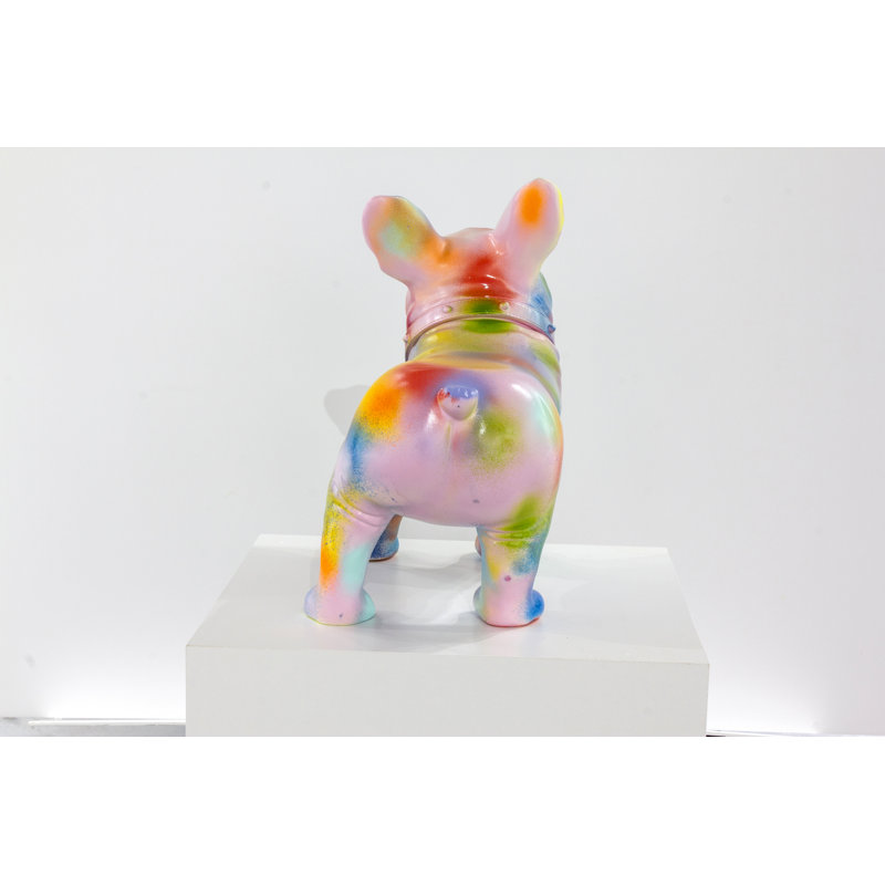 Animals Figurine, Blue/Purple/Red