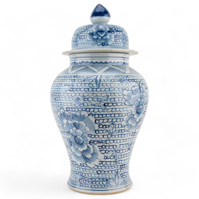 Handmade Porcelain Ginger Jar