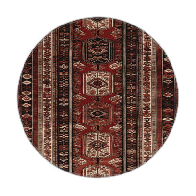 Tapis turc intérieur et extérieur brun