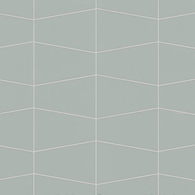 Mosaïque en porcelaine mate trapézoïdale Marin