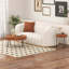 Ensemble de 2 tables basses d'appoint Farmhouse