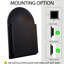 Armoire de salle de bain avec miroir et tablette ajustable Grace-357692925