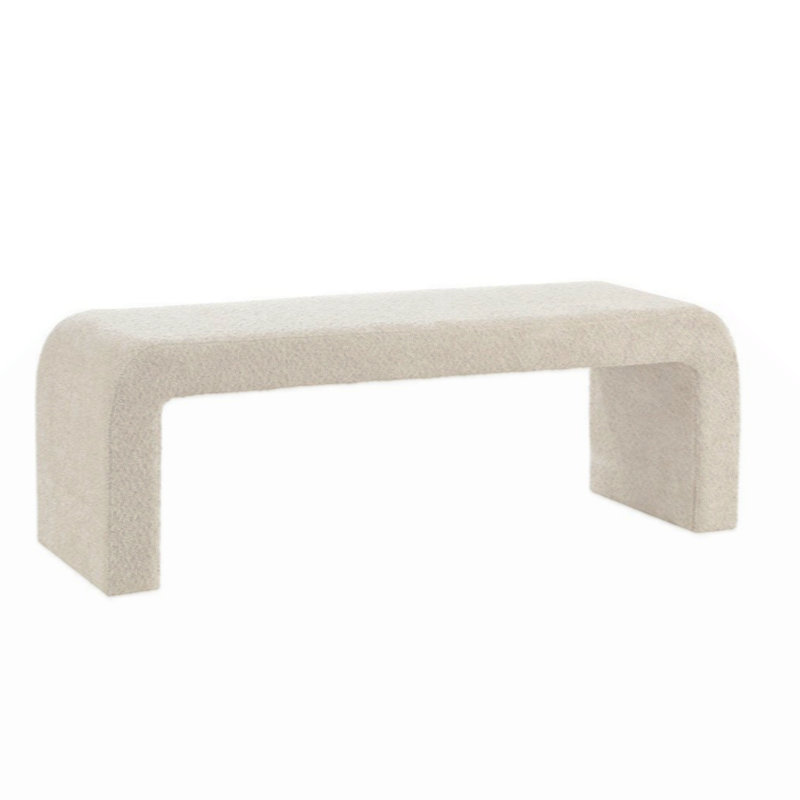 Banc Boucle Waterfall, Crème