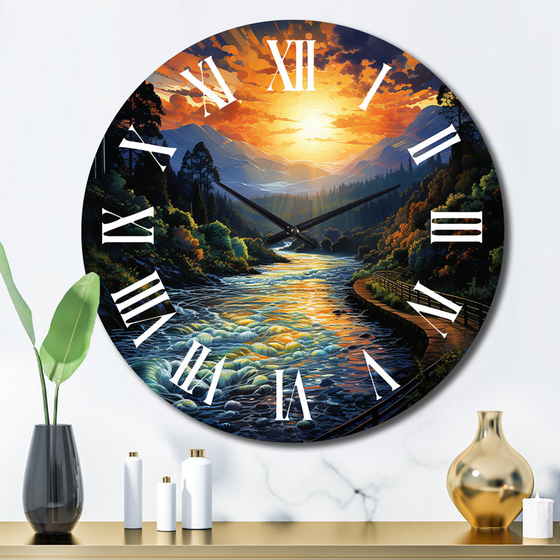 Horloge murale Charlean, Grand
