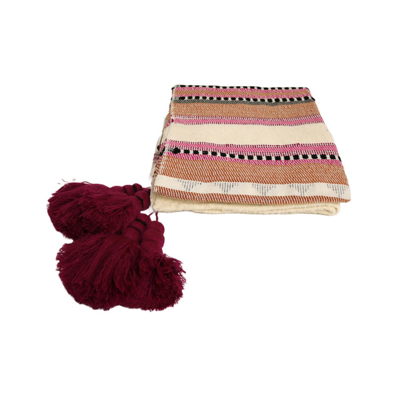 Hand Woven Throw Blanket