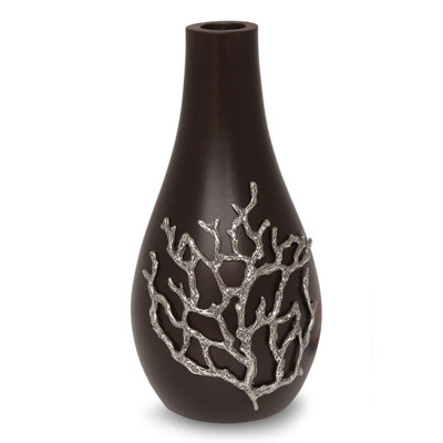 Orozco Handmade Wood Table Vase