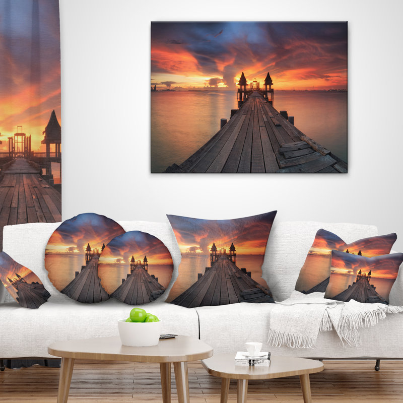 Coussin Pier, 18 po x 18 po, Carré