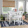 Ariarna 3pc Counter Height Space Saver Dining Set