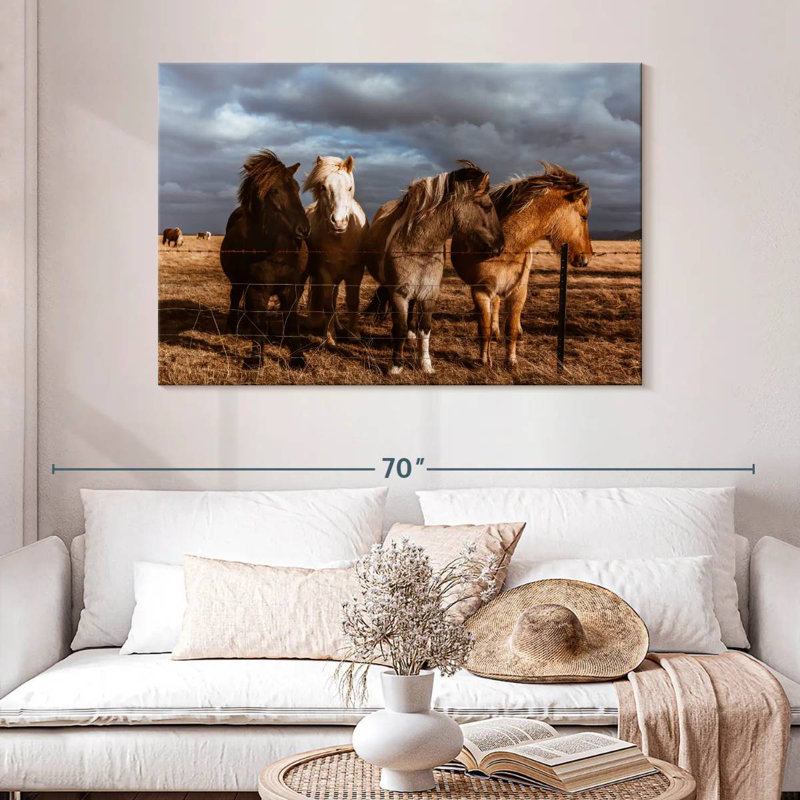 Brampt Iceland Pony, 32" H x 48" W