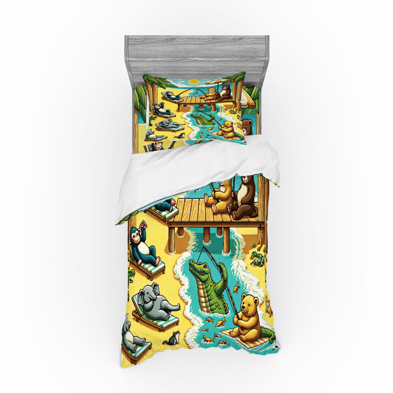 Polyester Duvet Cover, Twin Duvet Cover + 2 Additional Pieces