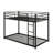 Bunk Bed Low Bunk Bed With Ladder-18588672-54189635