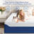 Medium Firm Memory Foam Mattress With Breathable Cover, Pressure Relief, Certipur-US® Certified, 10" / 12" / 19-445189967-445189963
