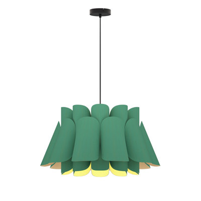 Luminaire suspendu noir 1 lumière Federica