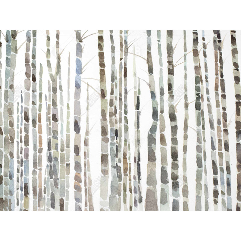 Birch Trees Forest - White Trees Canvas for Home Decor