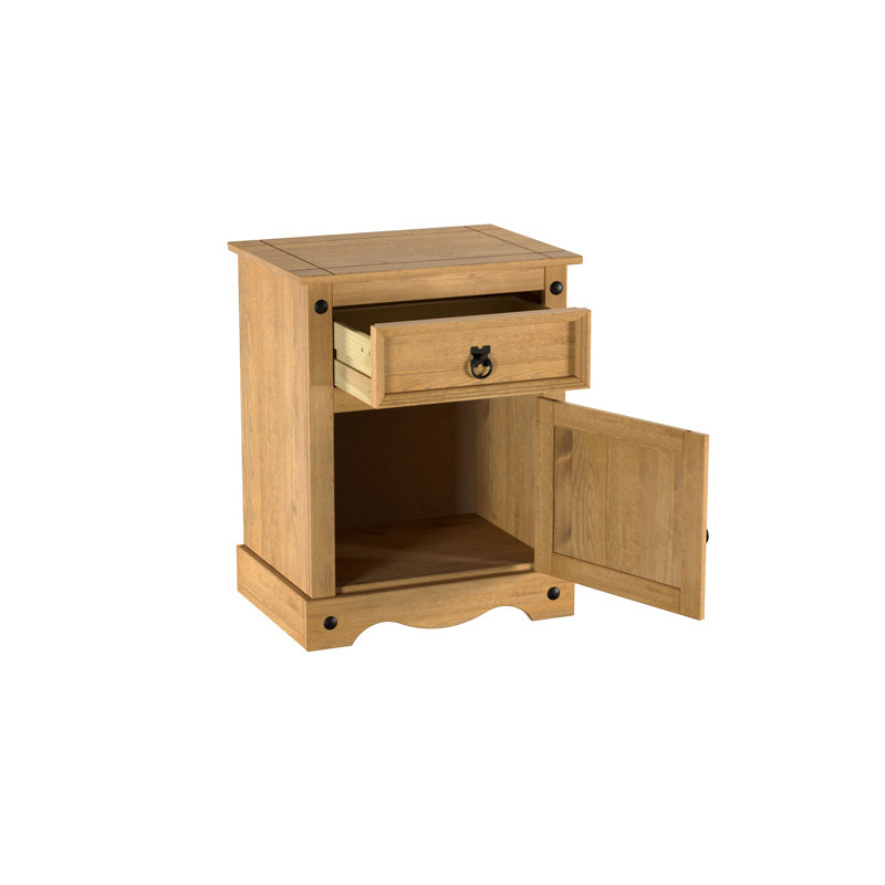  Arthemus Large 1 Door 1 Drawer Bedside