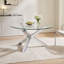 Ensemble de table basse et de table de bout 3 pièces Alexa Chrome