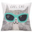 Raining Pom Poms Turquoise Comforter Set with 2 Decorative Pillows-30939435