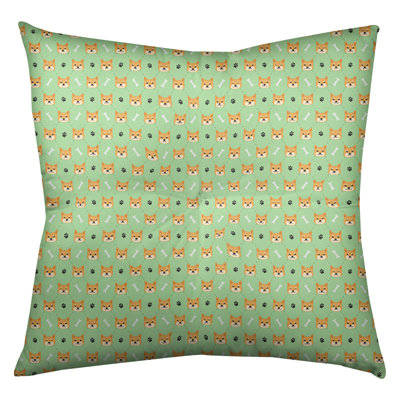 Coussin de sol Katelyn Elizabeth Shiba Inu