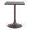 Table bistro Spot noir et bronze
