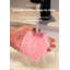 Brosse en forme de patte pour salle de bain et de toilettage en silicone pour animaux - Peigne de déshumidification humide / sec 2-en-1 avec massage apaisant pour chiens et chats, transparent-121531864