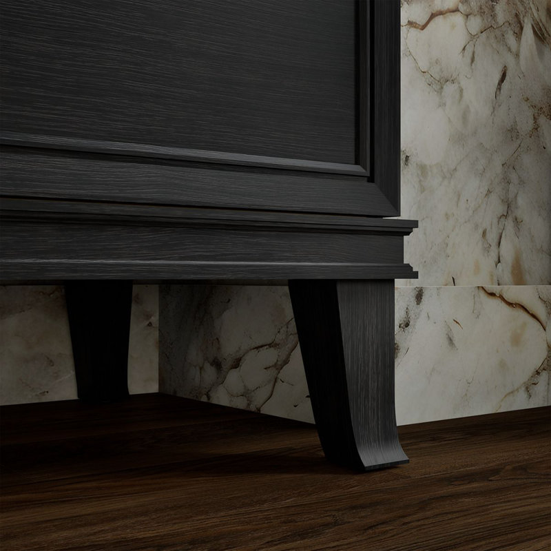 Artifacts 72 In. Bathroom Vanity Cabinet, Black