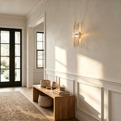 Grigor 1-Light Brass Wall Sconce