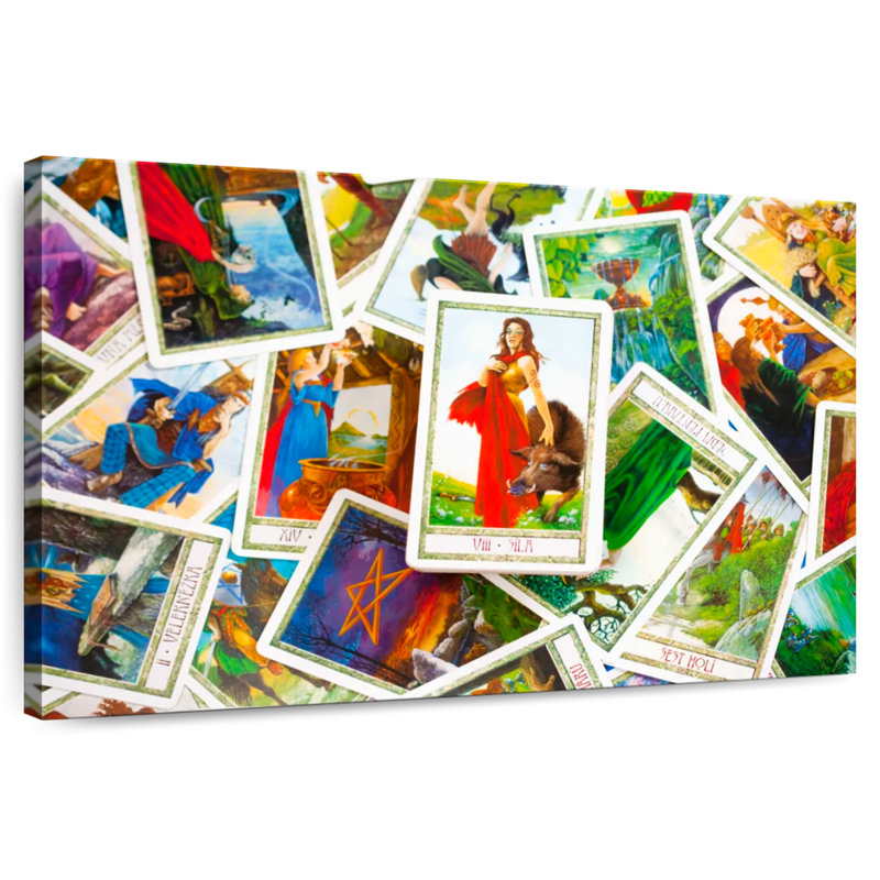 Adella Reading Tarot Cards, 16" H x 24" W