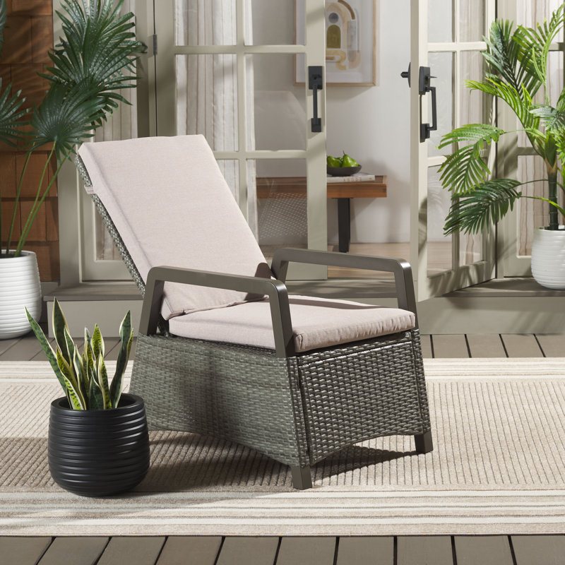 Fauteuil inclinable Herman, Gris clair