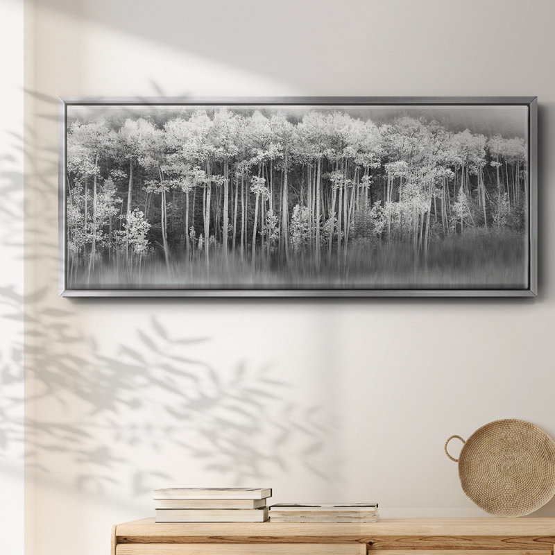 Toile encadrée Dreamy Aspen, H 8 po x l 20 po
