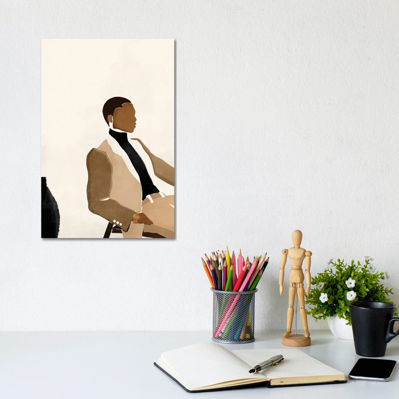 "Paul" par Bria Nicole, impression sur toile tendue, H 12 po x l 8 po x P 0,75 po