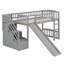 Lit mezzanine avec escalier et glissade-2007751097