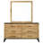 Gutow 6-drawer Dresser And Mirror Natural Pine