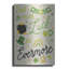 Art mural en métal Winston Porter «Shamrock Wishes 3 Beige» par Laura Marshall-1234674795