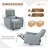Power Recliner Chair, Wall Hugger Recliner,Zero Wall Recliners,Small Power Recliner For Living Room,Electric Recliner For Small Space,Reclining Sofa For Bedroom (Blue-Gray)-470718406