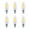 4W E12 Dimmable LED Edison Candle Light Bulb