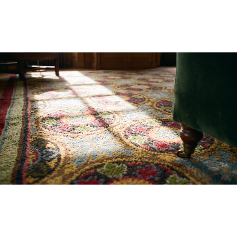 Antique Savonnerie Spanish Knotted Rug