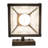 6" Wide "T" Mission Wall Sconce