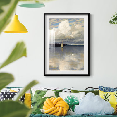 Reproduction nautique rétro XXII - Étude nautique antique, emmêlée et encadrée sous verre acrylique, art mural côtier pour le salon