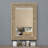 Bannoncourt Rattan Frame Rectangle Wall Mirror