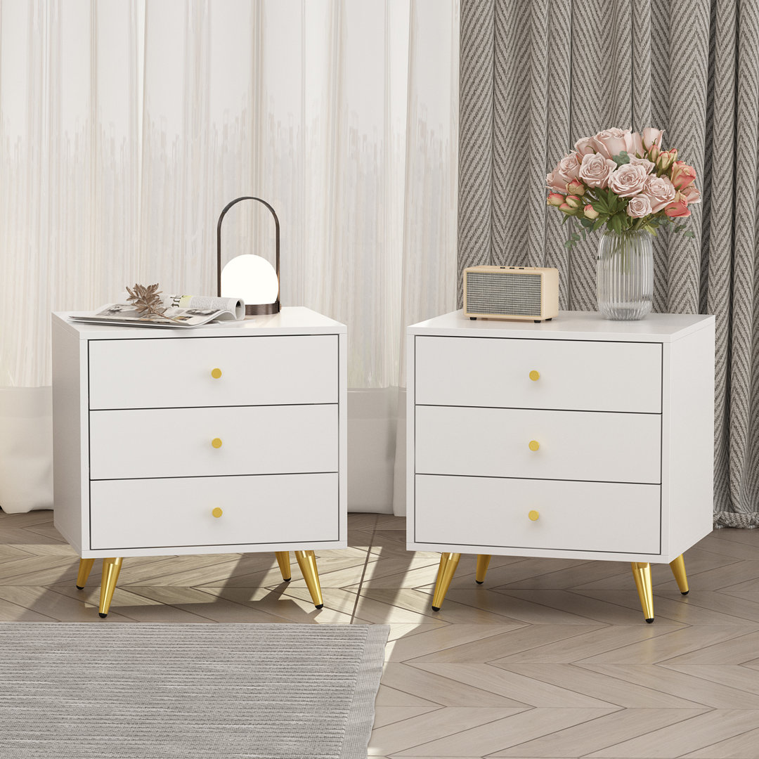 19.5'' W Nightstand (Set of 2) Mercer41