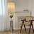 Carbon Steel Minimalist Creative Vertical Table Lamp