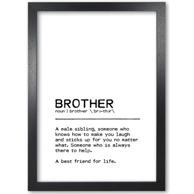 Brother Best Friend - Print