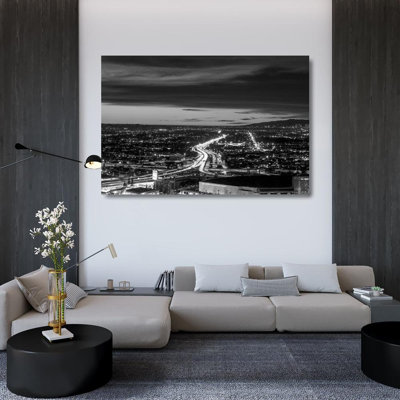 Highsmith, Carol Dusk, vue sur l'horizon de Los Angeles, Californie, ouest, sur la Santa Monica