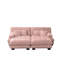 Canapé Cloud-Like Chenille 2 places avec coussins et 2 repose-pieds pour le confort et le soutien du salon-801789842