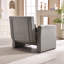 Chaise d'appoint pliante en bois massif multifonctionnelle