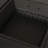 Outdoor 29" Square Mgo Wood- Burning Fire Pit, Dark Gray