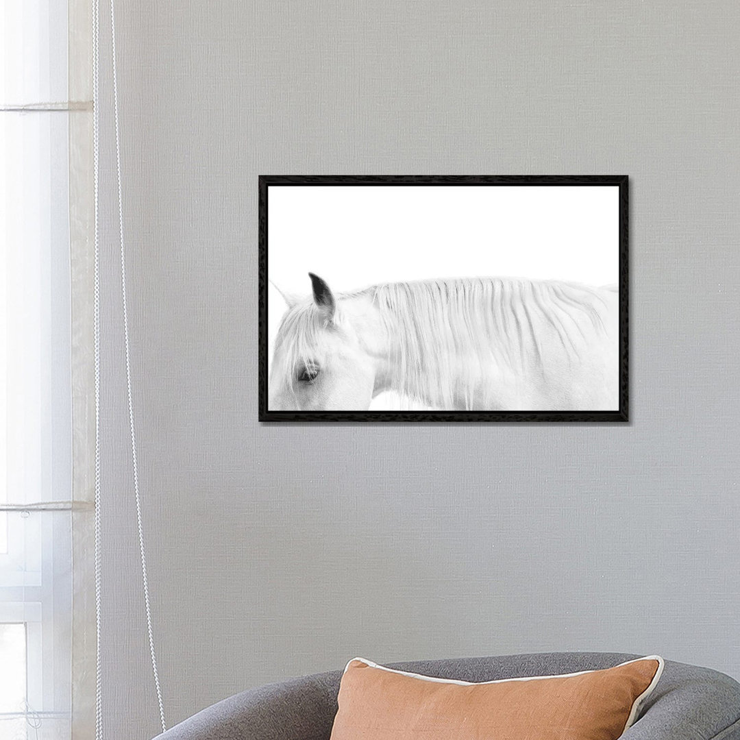 White On White von Samantha Carter - Galerie-verpackte Leinwand Giclée