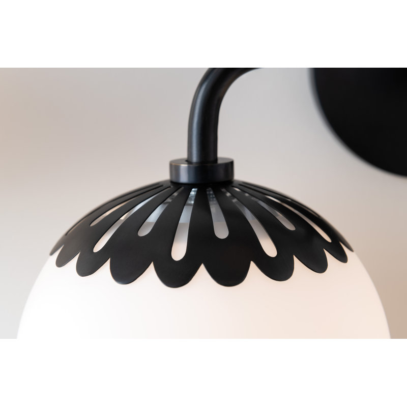 Éclairage pour meuble-lavabo à 3 lumières Bagimont, Bronze vieilli